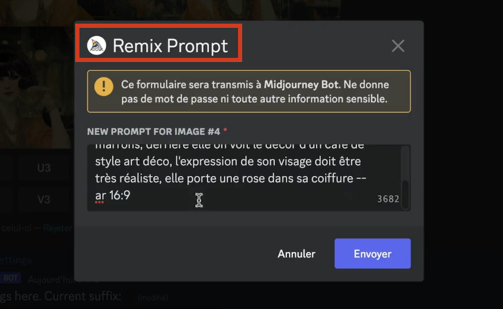 remix prompt